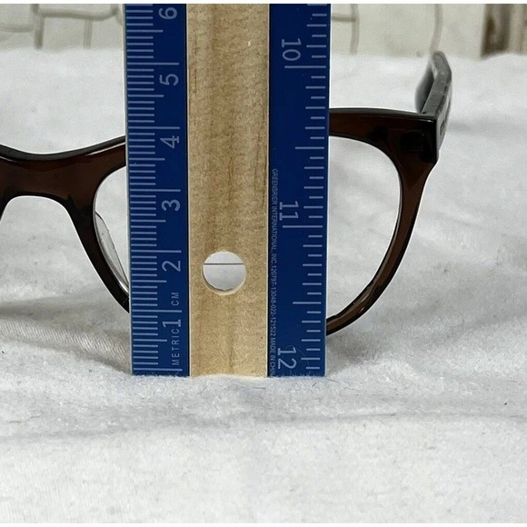 Diane Von Furstenberg Eyeglasses Frames DVF5093 210 Blue Tortoise 52-18-135 - Picture 14 of 14